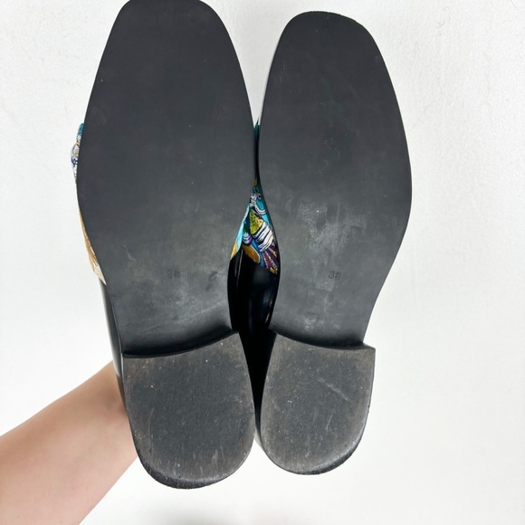 Jefferey Campbell Free People Bollero Scarf Loafers Sz 38 (US 7.5) - Picture 12 of 12